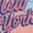 DESERT PINK, variant on Disney - Standard NYC Destination - Youth Girls Fitted Short Sleeve T-Shirt