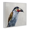 thumbnail image 3 of Stupell Industries Black Billed Mountain Toucan White Framed Giclee Art design by Jacob Q, 11 x 14, 3 of 8