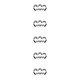 thumbnail image 1 of Bearachild Biscuit Mold Baking Stainless Steel Cookie Shaping Cake Mould Chocolate Craft Bakery Sculpting Dessert Clay Cupcake Household Type1 NO1 Bearachild CBP011845, 1 of 3