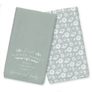 Creative Products Mint Flower Market 16 x 25 Tea Towel Set of 2