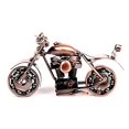 thumbnail image 4 of Estatuilla Decorativa de Motocicleta de Metal, Escultura de Motocicleta de Hierro, DecoracióN de Escritorio, Regalo ArtíStico, DecoracióN del Hogar, Bronce, 4 of 6