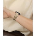 thumbnail image 6 of ZYX 7-Link Stainless Steel Band for Apple Watch, Women's Dressy Metal Bracelet with Tool, Sliver & Gold, 49mm/46mm/45mm/44mm/42mm(series 3/2/1), 6 of 6