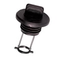 thumbnail image 5 of DimyFew Boat Drain Plug Fits 1 inch Drains Lightweight Replace Parts Accessory Round Black, 5 of 9