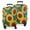 Blue Sunflower Pattern, variant on Yellow Sunflower Pattern Luggage Cover Fashion Suitcase Cover Baggage Covers Fit 25-28 Inch Luggage (Go Travel)