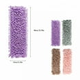 thumbnail image 2 of ACDANC 2026 New Mops with Wheels Wall Mop Cleaning Flat Head Mop Cotton Mop Vac Mop Pads Floor Mops 3 Microfiber Pad Mop Head Replacement Mops for Floor Cleaning Heavy Duty, 2 of 5