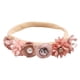 thumbnail image 4 of Banda para La Cabeza Floral CUTICAT Turbante Suave Banda Elástica para El Cabello con Flores para Recién Nacido Infantil Carnav Estilo D, 4 of 6