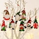 thumbnail image 2 of Navidad 2022 Painted Wooden Pendant Gnome Christmas Tree Ornaments Christmas Decoration for Home New Year 2023 Decor, 2 of 5