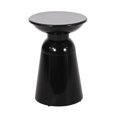 thumbnail image 3 of Flared Pedestal Iron End Tables / Serve as Stylish Focal Point Outdoors, 3 of 6