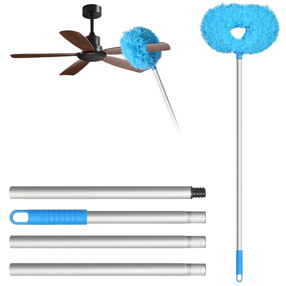 Limpiador para ventiladores de techo Duster Storystore con barra de extensión