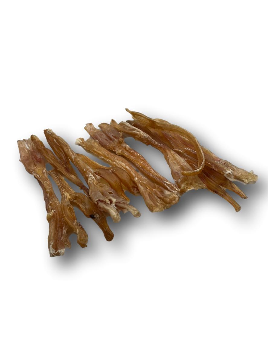 Beef Tendon Dog Treat - Straight Wishbone 7"-10"