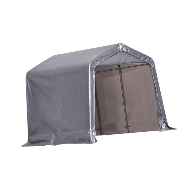 Almencla Remise de Jardin Extérieur Abri de Rangement Robuste Réutilisable Polyvalent Abri Extérieur Tente de Rangement Portable pour l'Été Patio Vélo 180x180x180cm