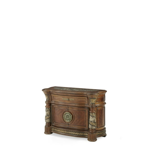 Michael Amini Villa Valencia Wood Bachelor's Chest - Classic Chestnut