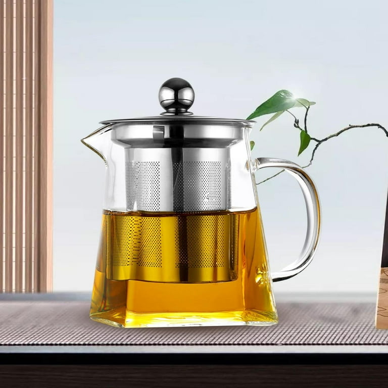 Gold Line Tea Kettle for Home - 1000 ML, 1pc