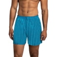 thumbnail image 4 of Fruit of the Loom Men's Boxers - Relaxed Fit, Soft Woven Cotton Blend, Moisture-Wicking, 6-Pack, S-3XL, 4 of 9