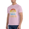 thumbnail image 4 of Dad Bike Rider & Cyclist Father'S Day Men'S Basic Short Sleeve T-Shirt Pink 4x-Large, 4 of 5