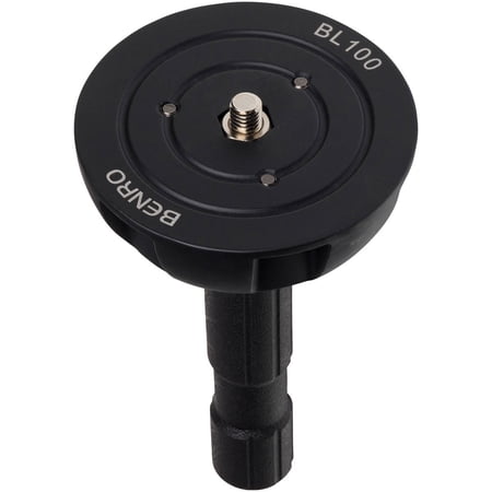 Benro BL100 100mm Half Ball Adapter for 3/8 -16 Flat Base Tripod Heads