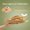 thumbnail image 5 of Deago Clouds Slides for Women Men Pillow Slippers Thicken Sole Non Slip Shower Bathroom Slides Flip Flops for Indoor and Outdoor, 5 of 8