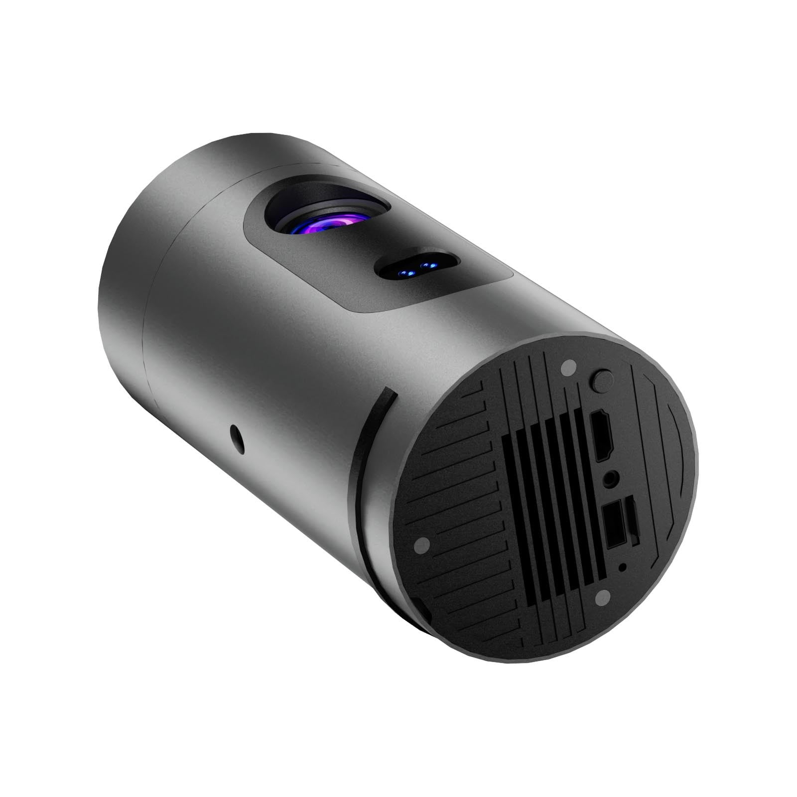 Uutvery 4K Supported Projector with Auto Focus, 1080P Full HD Portable Outdoor Movie Projector, Built-in Streaming and Wireless Casting, Eye Protection, for Home Theater