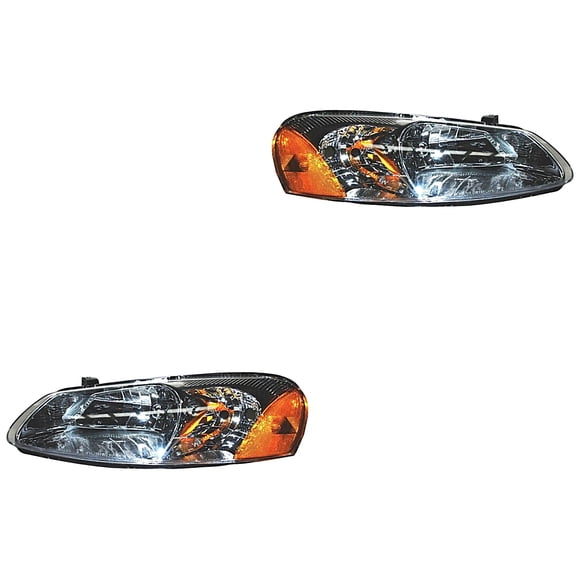 Par de Faros TYC 2001 A 2003 Chrysler