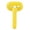 Yellow, variant on 2025 Advanced Brush Gentle Deshedding Tool for Cats and Dogs Reduces Loose Hair Promotes Coat with Included Smoothing Comb for All Hair Types