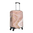 thumbnail image 3 of Bixox Washable Rose Gold Glitter Splatter Printed Luggage Cover, Fashion Suitcase Protector Fits for X-Large luggage, 3 of 8
