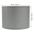 thumbnail image 3 of CUITING 2pcs Fabric Lamp Shades Simple Table Lamp Shade Bedroom Living Room Lampshade, 3 of 6