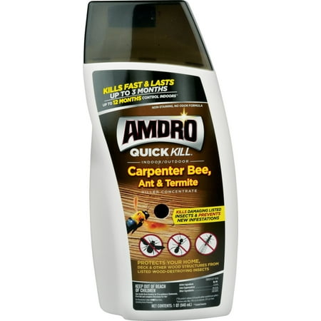 carpenter bee killer amdro concentrate kill bees quick termite ounces ant indoor outdoor insect control oz pest
