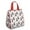 Boston Terrier Puppy, variant on Boston Terrier Puppy Dog Insulated Lunch Bag for Women & Adults,Large Portable Soft Cooler Lunch Bag,Thermal Food Storage Tote with Pearl Cotton,8.66L,8.75x5.75x9.5 Inch