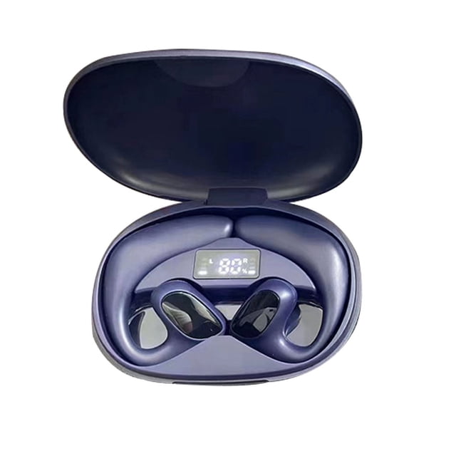 Methold Auriculares inalámbricos Reducción de ruido Deportes Auriculares impermeables LED Ganchos para los oídos Auriculares para correr al Cables de audio/vídeo