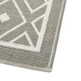 thumbnail image 5 of Rugs.com Outdoor Lattice Collection Rug – 6' x 9' Gray Flatweave Rug Perfect For Bedrooms, Dining Rooms, Living Rooms, 5 of 8