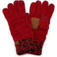 thumbnail image 2 of Gant Côtelé Solide pour Femme avec Embouts Intelligents (G-20)(G-33), 2 of 2