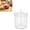 Seasoning Jar B 11.3 Oz, variant on Acrylic Sugar Bowl Set With Lid And Spoon, Transparent Seasoning Jar For Kitchen, Multi-Size Condiment Container, Acrylic Spice Jar With Spoon, Clear Seasoning Box For Sugar Ghee Olive Oil, 7.1Oz