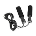 thumbnail image 4 of Speed Jumping Rope, Improve Reflexes Ajustable Skipping Rope Comfortable Feeling Soft Cushioning   For Children For Fitness Black, 4 of 8