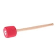 thumbnail image 2 of Aoanydony Bass Drum Mallet Stick Foam Mallet Percussion with Wood Handle Red, 2 of 6