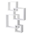 thumbnail image 2 of SalonMore Decorative White Floating Wall Mounted Shelves Shelf Display Home, 2 of 5