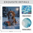 thumbnail image 3 of Diamond Art Kit for Adults, Dog Snow Box Night Scene Diamond Painting for Adults Beginners, 5D DIY Diamond Art Painting Kits, Colorful Diamond Painting Craft for Home Decor 12x16, 3 of 7