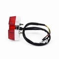 thumbnail image 3 of Brake Motorcycle Tail Light Running Maltese Cross License Universal Quads ABS Choppers DC 12V Dirt Distinctive, 3 of 5