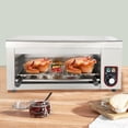 thumbnail image 2 of High-Performance Electric Cheese Melter for Sandwiches, Burgers, and Grilling - Adjustable Temperature & Height, Stainless Steel Construction, 1500W, 4-Level Grill, Easy to Clean, 2 of 11