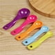 thumbnail image 3 of Juego de 5 Cucharas Medidoras Ganfancp Colores, 3 of 5