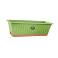 thumbnail image 2 of jinwen Flower Window Box Vegetable Planter Rectangle for Outdoor Indoor Lightweight Green, 2 of 9