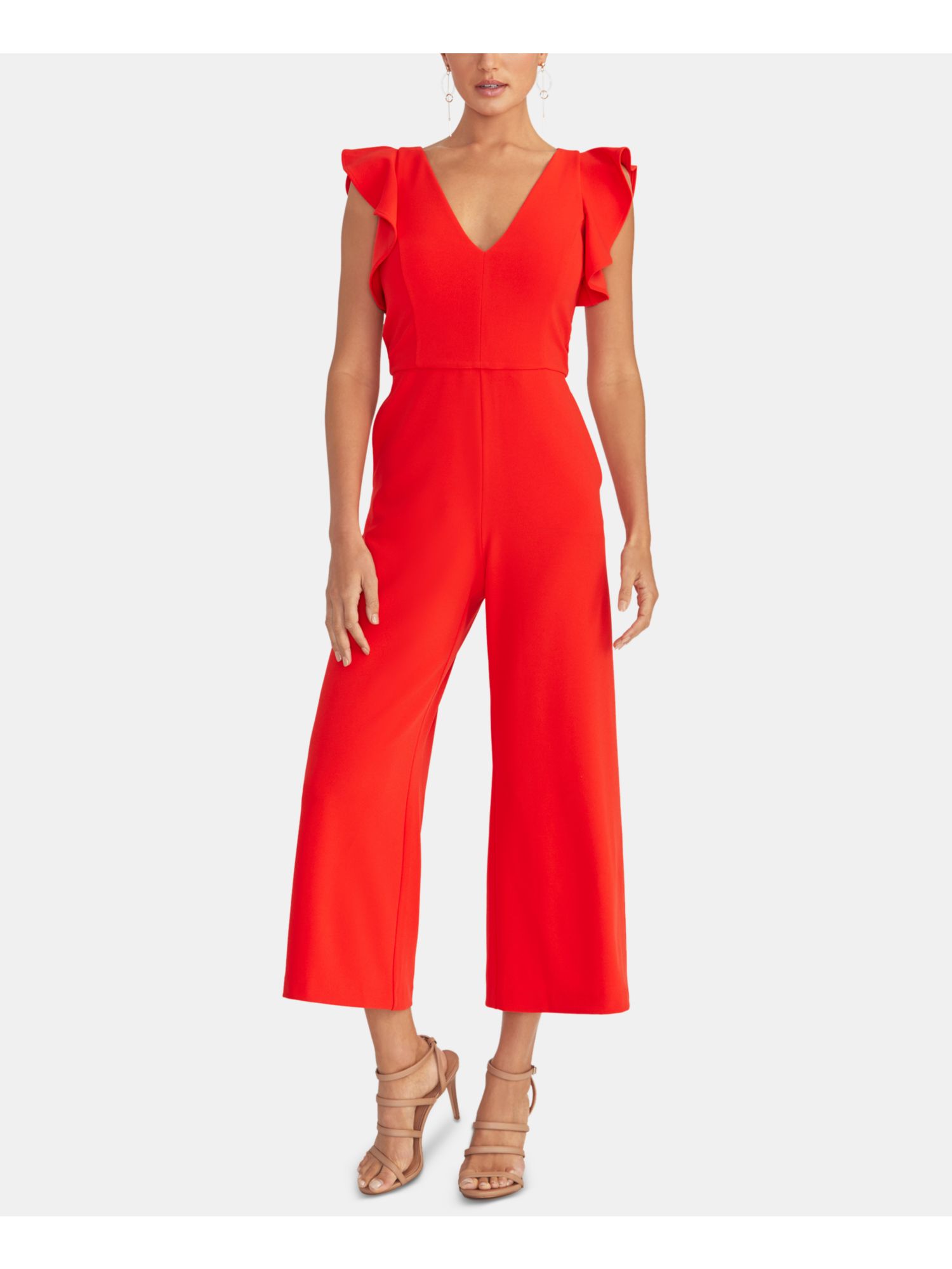 Rachel Rachel Roy Womens V-Neck Cropped 