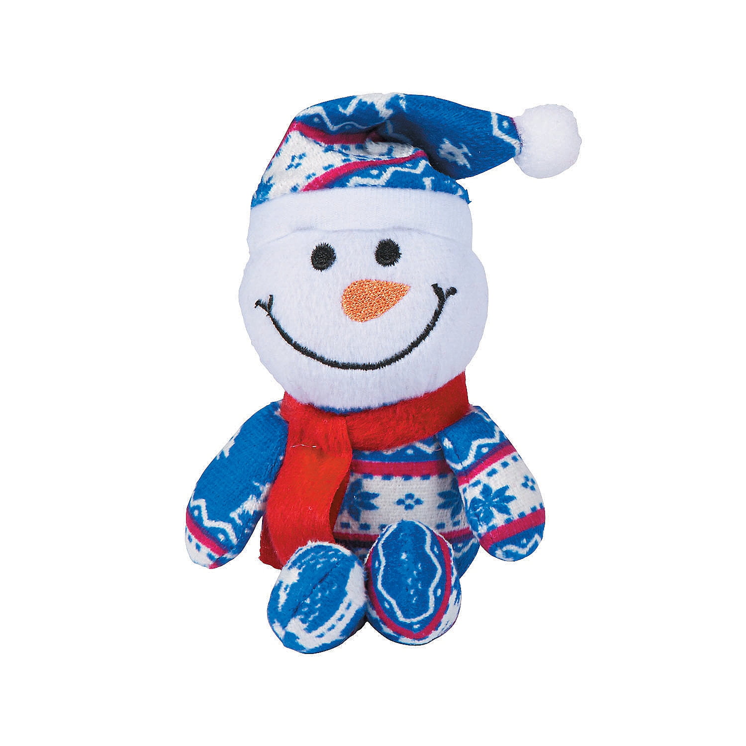 plush melting snowman