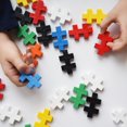 thumbnail image 2 of PLUS PLUS BIG - Open Play Set - 100 Piece - Basic Color Mix, Construction Building Stem Toy, Interlocking Large Puzzle Blocks for Toddlers and Preschool, 2 of 3