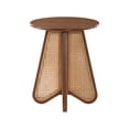 thumbnail image 6 of Meridian Furniture Butterfly Walnut Oak Veneer Top End Table, 6 of 7