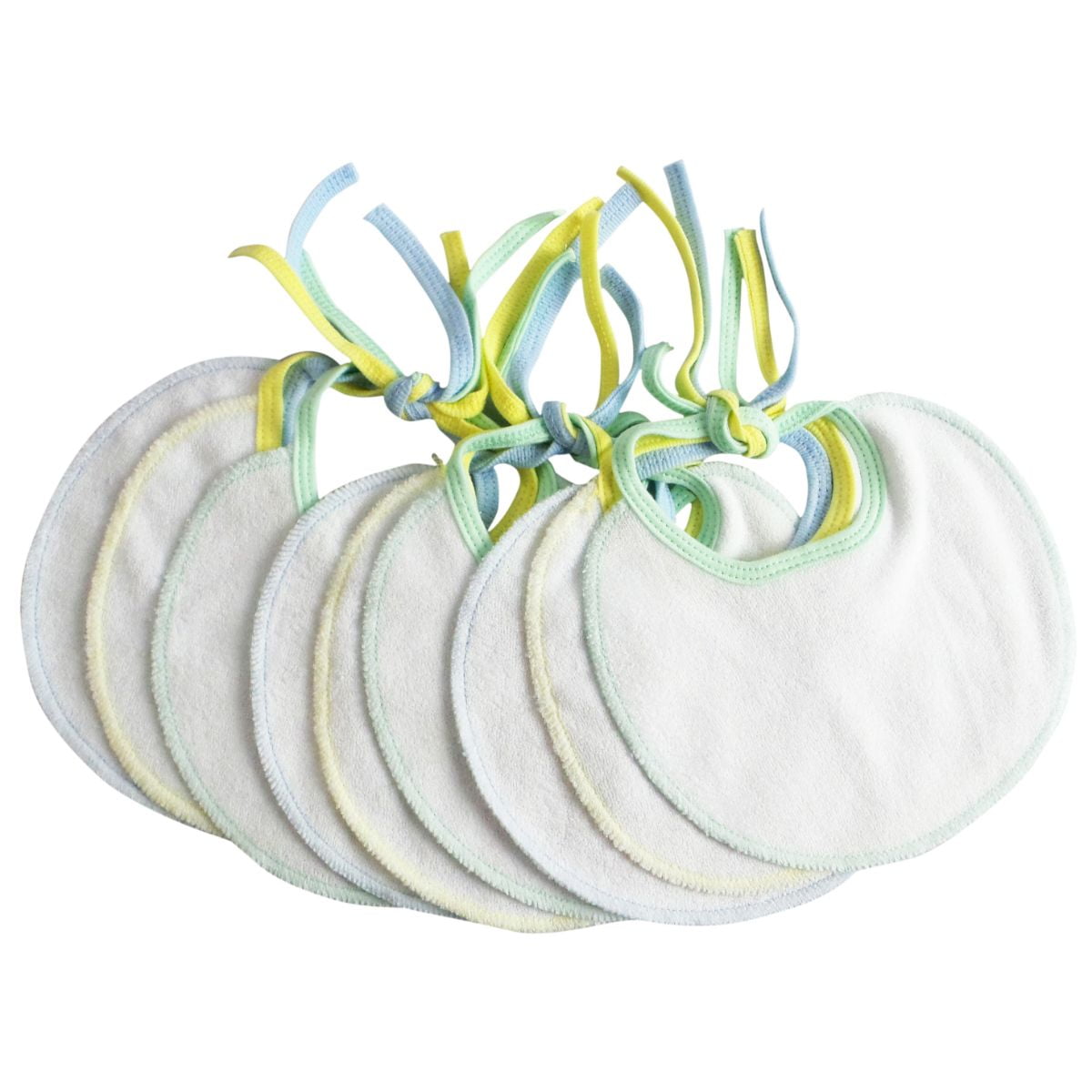 Bambini Infant Three Piece Bib Set (Pack of 9)