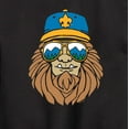 thumbnail image 3 of Instant Message - Sasquatch Sunglasses - Toddler & Youth Crewneck Fleece Sweatshirt, 3 of 6