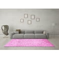 thumbnail image 3 of Ahgly Company Indoor Round Persian Pink Traditional Area Rugs, 8' Round, 3 of 4
