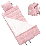 Urban Infant Bulkie Kids All-Purpose Nap / Sleep Mat – Converts to Backpack - Llamas