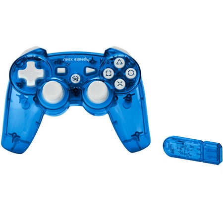PDP Rock Candy Wireless Controller PS3, Blueberry Boom