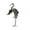 Wing Down, variant on Regal Art & Gift Green Patina Crane - Wing Up Metal 47.5" Bird Statue